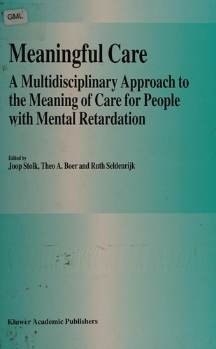 Cover for Meaningful care