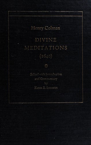 Cover for Divine meditations