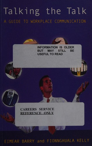 Cover for Talking the talk