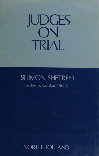 Cover for Judges on trial