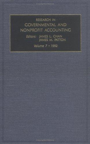 Cover for Research in Governmental and Nonprofit Accounting