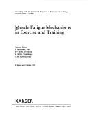 Cover for Muscle Fatigue Mechanisms in Exercise and Training