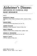 Cover for Alzheimer's Disease