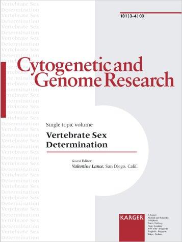 Cover for Vertebrate Sex Determination (Cytogenetic & Genome Research)