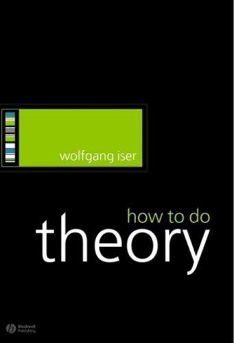 Cover for How to do theory