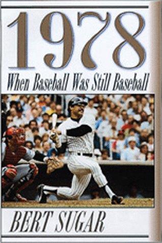 Cover for 1978, when baseball was still baseball