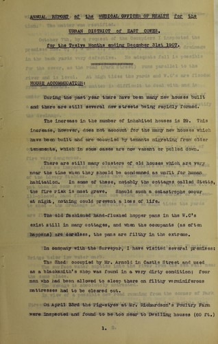 Cover for [Report 1907]