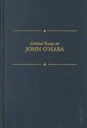 Cover for Critical essays on John O'Hara