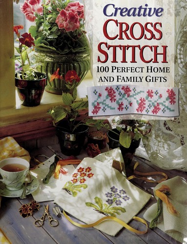 Cover for Creative cross stitch.