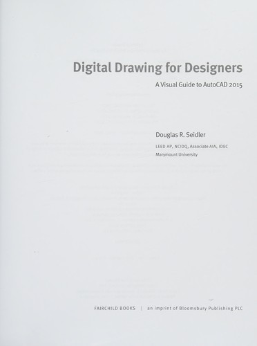 Cover for Digital drawing for designers