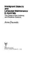 Cover for Immigrant dialects and language maintenance in Australia