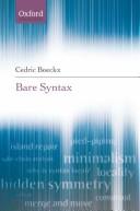 Cover for Bare syntax