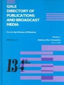 Cover for Gale Directory Of Publications And Broadcast Media, 4 Volume Set (Gale Directory of Publications and Broadcast Media)
