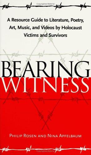 Cover for Bearing witness