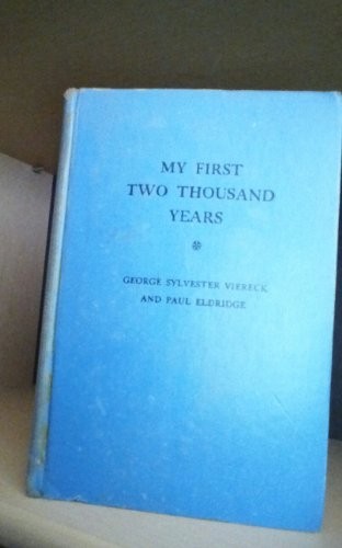 Cover for My first two thousand years