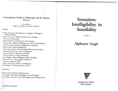 Cover for Sensation