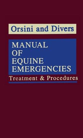 Cover for Manual of equine emergencies