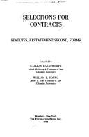 Cover for Selections for contracts