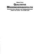 Cover for Qualitative Modernisierungspolitik