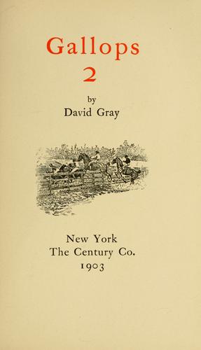 Cover for Gallops 2