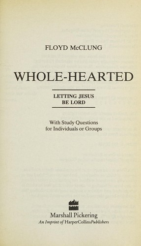 Cover for Whole-hearted