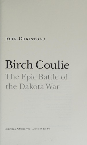 Cover for Birch Coulie