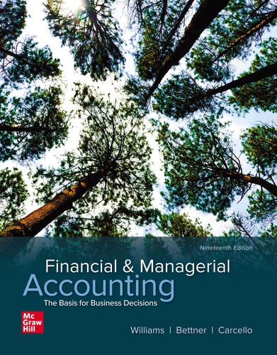 Cover for Financial & Managerial Accounting