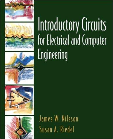 Cover for Introductory Circuits for Electrical and Computer Engineering