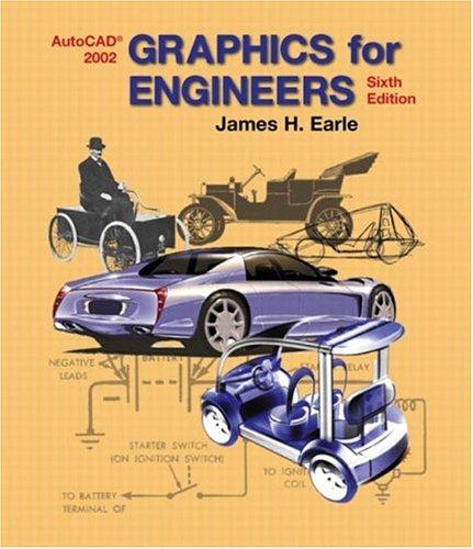Cover for Graphics for engineers with AutoCAD 2002