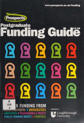 Cover for Prospects postgraduate funding guide