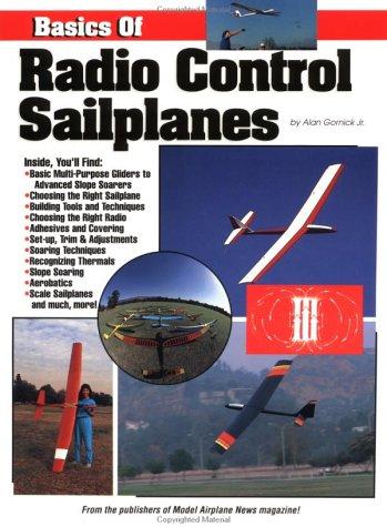 Cover for Basics of radio control sailplanes