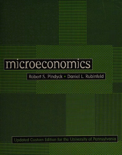 Cover for Microeconomics