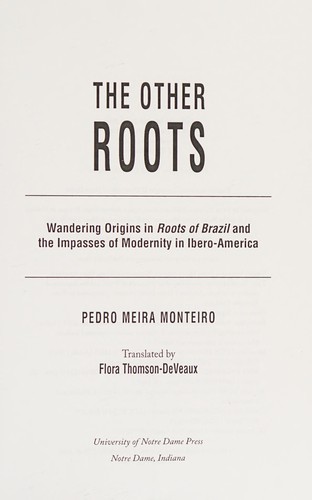 Cover for Other Roots