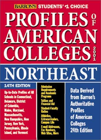 Cover for Barron's Profiles of American Colleges 2001: Northeast