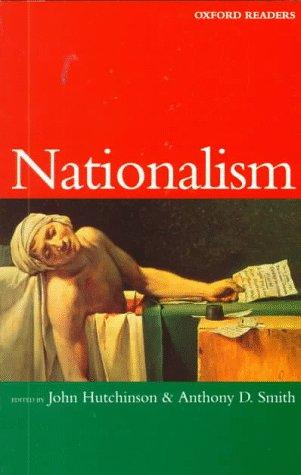 Cover for Nationalism (Oxford Readers)