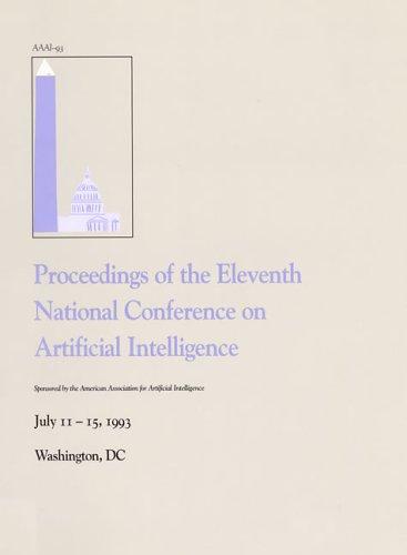 Cover for AAAI '93