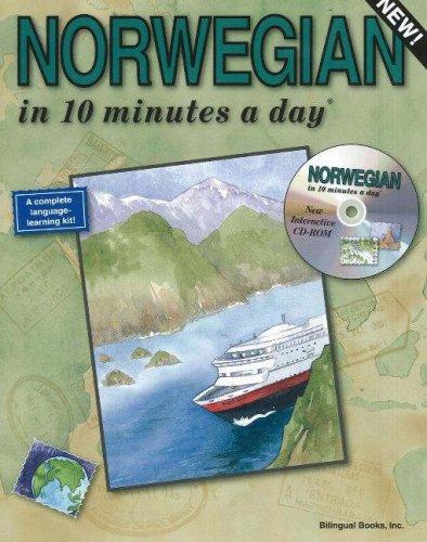 Cover for NORWEGIAN in 10 minutes a day® with CD-ROM (10 Minutes a Day)