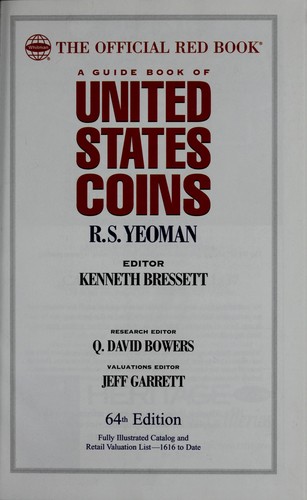 Cover for A guide book of United States coins