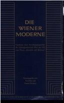 Cover for Die Wiener Moderne