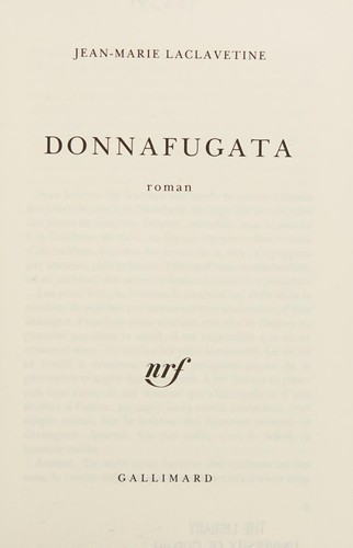Cover for Donnafugata