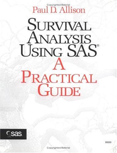 Cover for Survival Analysis Using SAS