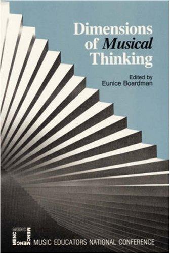 Cover for Dimensions of musical thinking