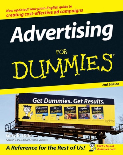 Cover for Advertising for dummies