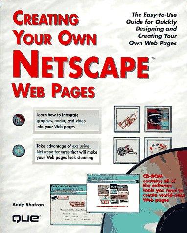Cover for Creating your own Netscape Web pages