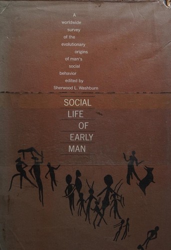 Cover for Social life of early man.