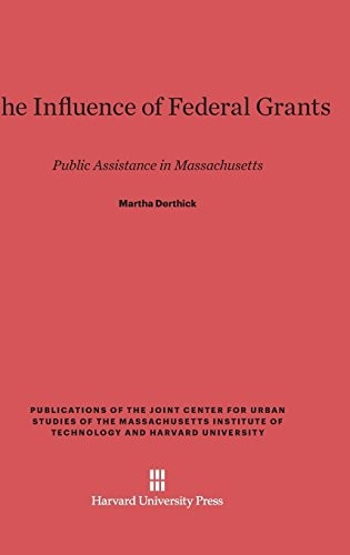 Cover for The Influence of Federal Grants