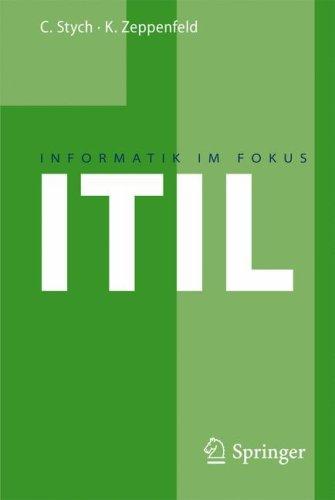 Cover for ITIL (Informatik im Fokus)