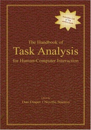 Cover for The Handbook of Task Analysis for Human-Computer Interaction