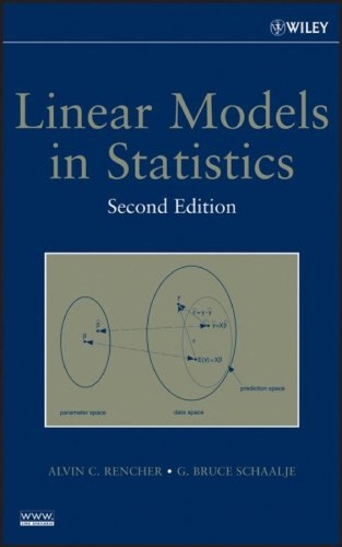 Cover for Linear models in statistics
