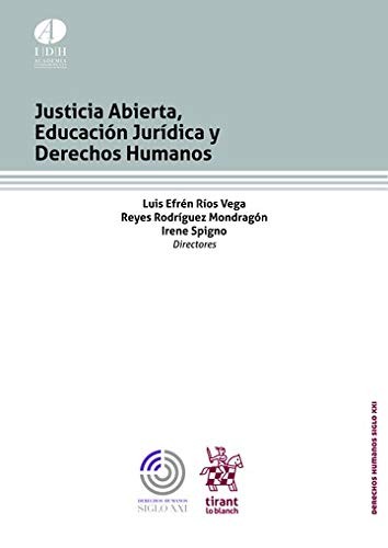 Cover for Justicia abierta, educación jurídica y derechos humanos